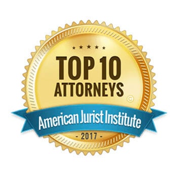 Top 10 Attorneys | American Jurist Institute | 5 Stars | 2017